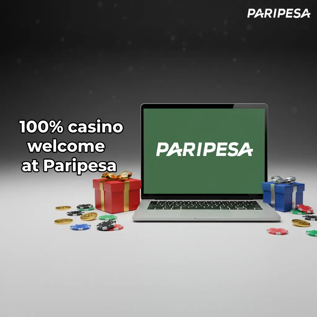 Paripesa 100% first deposit casino bonus for Zambian players; deposit ZMW 50+, 35x slots wagering in 7 days. Check terms.