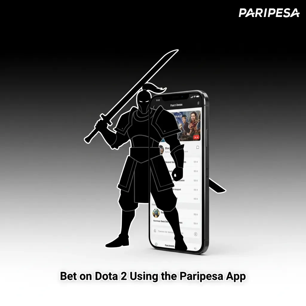 Paripesa app screen showing Dota 2 live betting and odds, with ZMW deposits via MTN MoMo, Airtel Money, Zamtel.