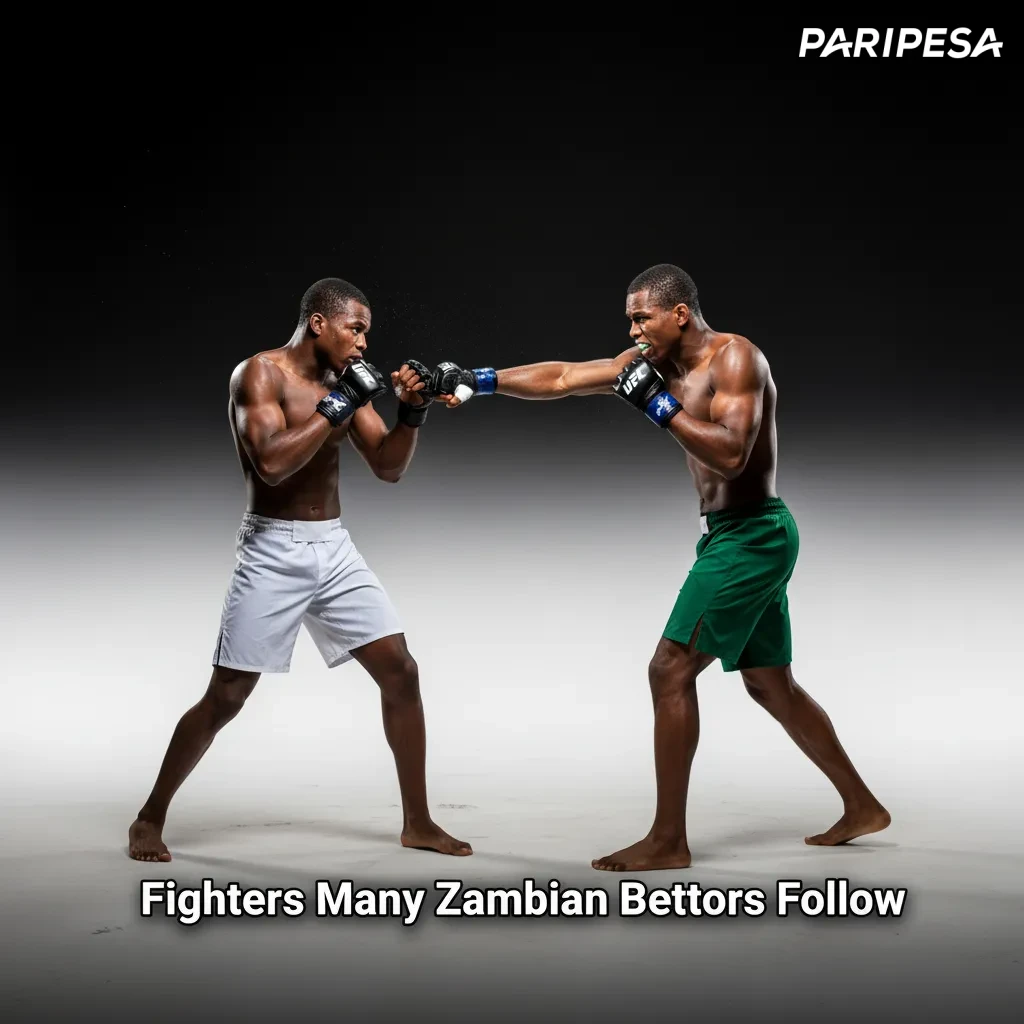 Collage of UFC stars Makhachev, Pereira, Edwards, O’Malley, Volkanovski, Zhang, Shevchenko popular with Zambian bettors