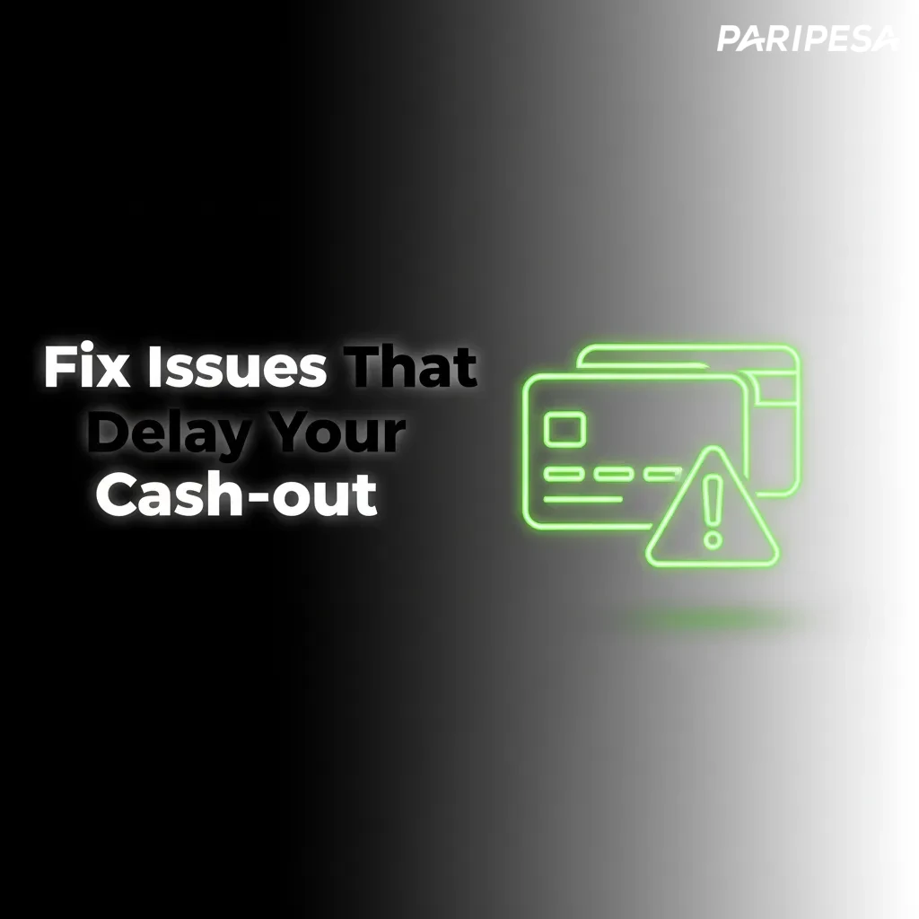 Guide to fixing cash-out delays: verify KYC, match names, clear bonuses, adjust limits, resolve bank or crypto issues.