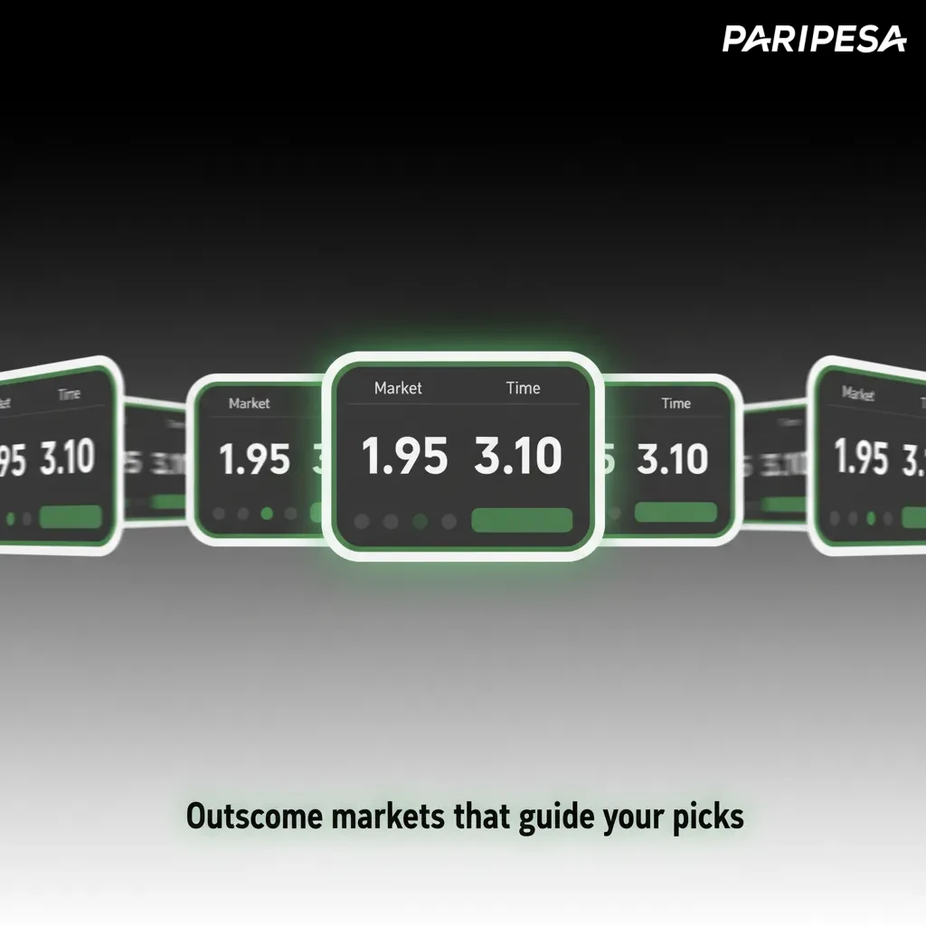 Infographic of betting outcome markets in Zambia: 1X2, Double Chance, Over/Under, Both Teams to Score, Handicap, Draw No Bet.