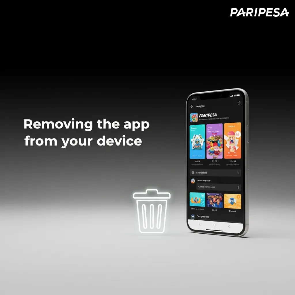 Press and hold app icon to uninstall on Android; remove iOS PWA; delete APK; reinstall via download button.