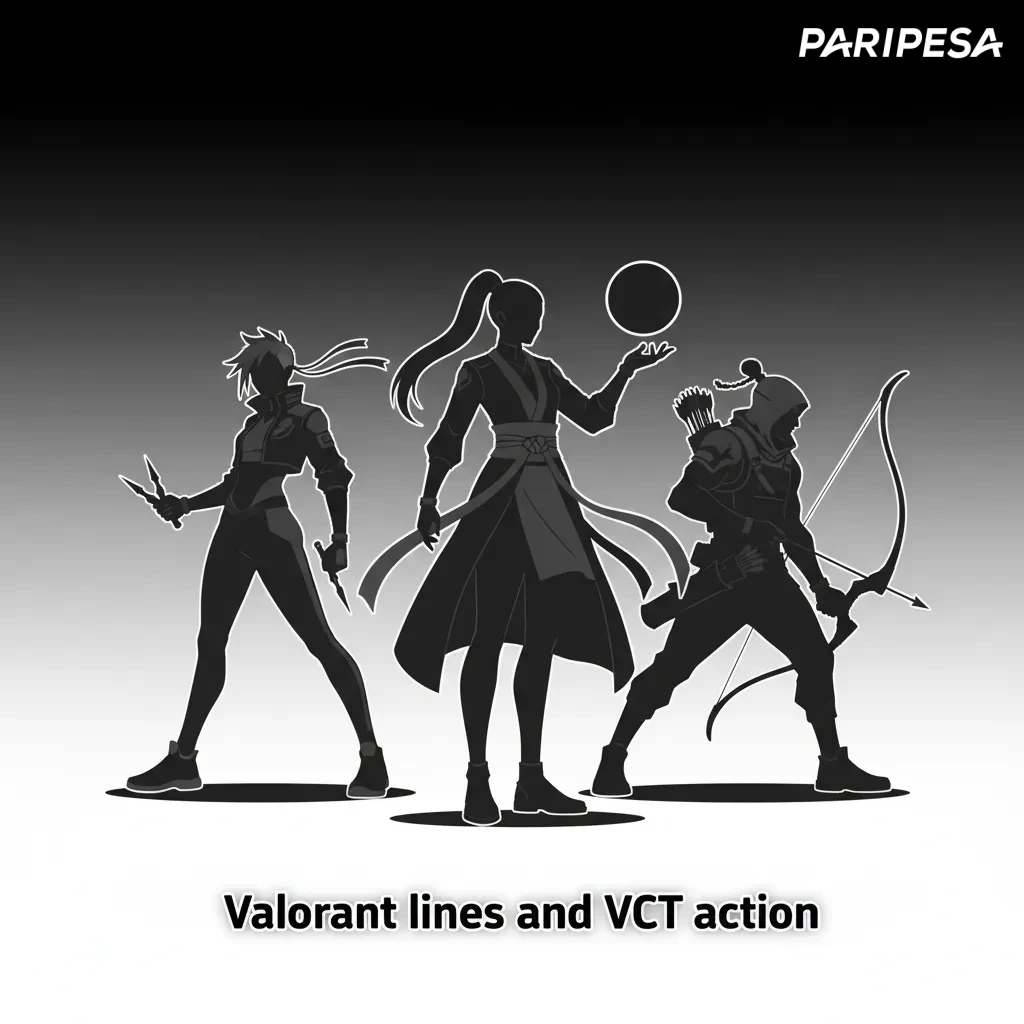 Valorant VCT action with betting markets: match and map winners, round totals, pistol rounds, handicaps, live and pre-match.