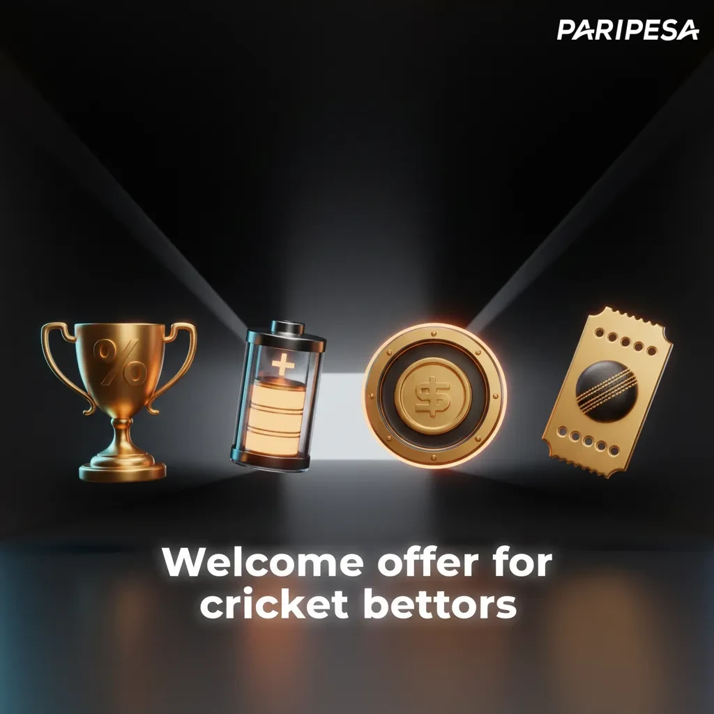 Welcome offer for cricket bettors: 100% first deposit bonus up to ZMW 2,000. No code. Min ZMW 10. 5x acca, 30 days.