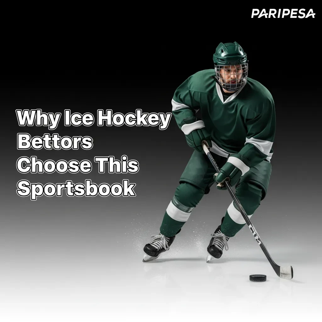 Infographic: Why ice hockey bettors choose Paripesa—wide markets, live betting, cash out, local payments, mobile-friendly.