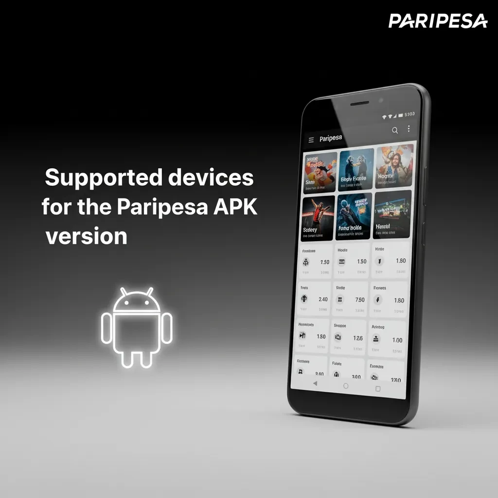 Paripesa APK supported Android phones in Zambia: Samsung, Sony, Huawei, OnePlus, Oppo, Google, Xiaomi, Poco. Android 5.0+