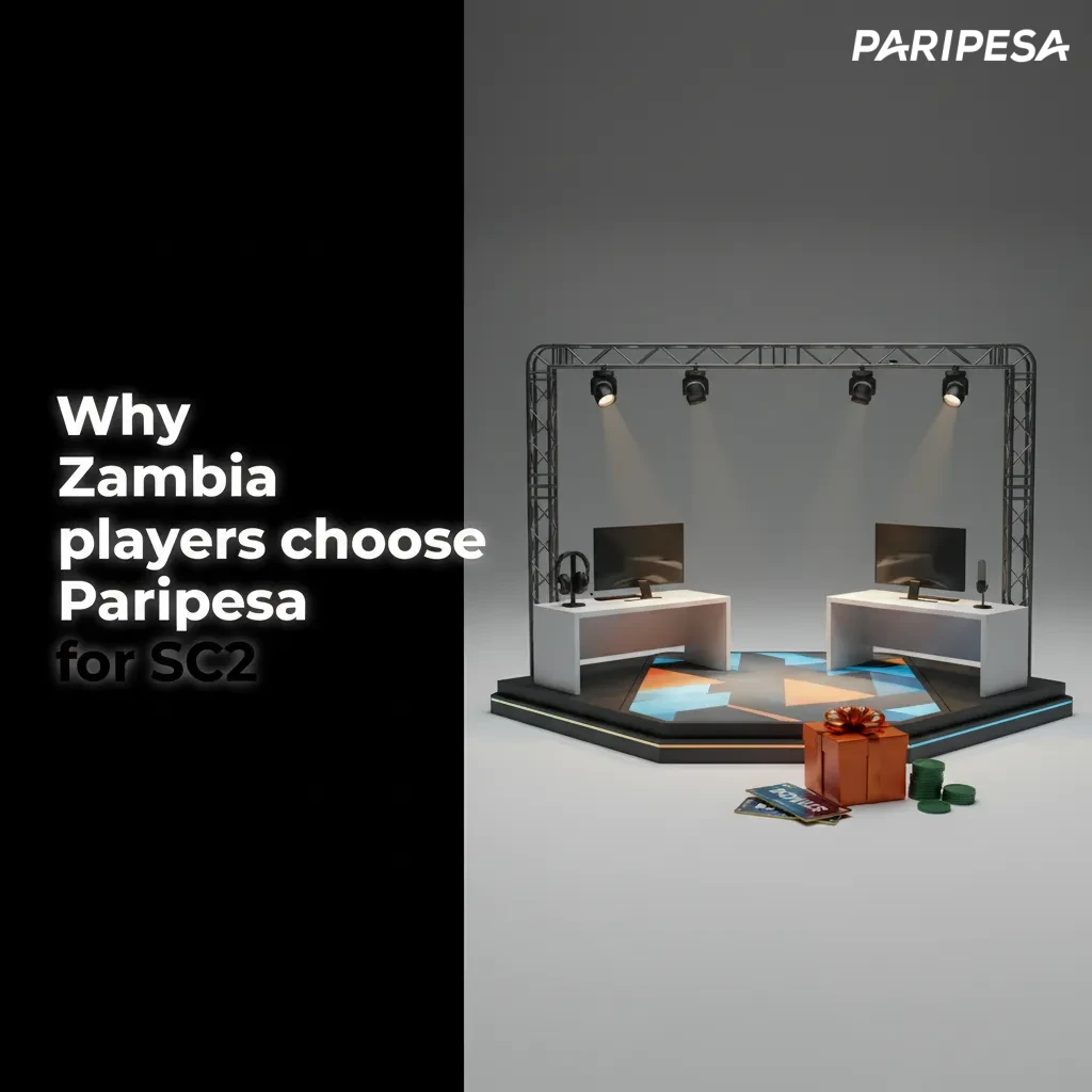 Paripesa for Zambia SC2 bettors: 100% bonus, ZMW mobile payments, 24/7 support, mobile app, strong odds on SC2 events.
